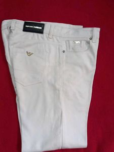 Emporio Armani Creamish white Pants