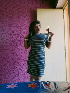 Silver Shimmering And Black Body Hugging Dress