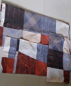 Double Bedsheets With 2 Pilow Covers