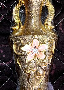 Decorative Golden Vase