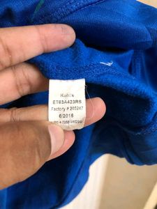 Tek Gear Blue Long Sleeve Hoodie