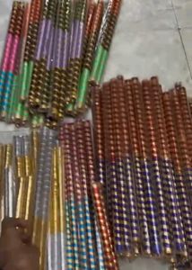 Colorful Dandiya Sticks for Festive Dances