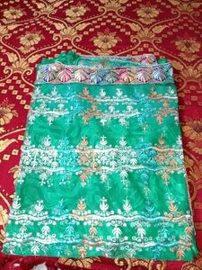 NEW PARTY WEAR SAREE WITHOUT USED ONCE