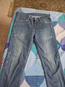 levis Blue Denim Jeans rare hidden pcoket