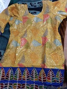 Festive Yellow Kurta with Dupatta n Plazo