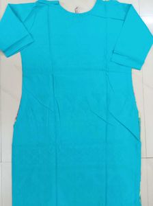 New Kurti With Zaari Work