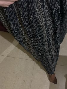Patterned Maxi Skirt