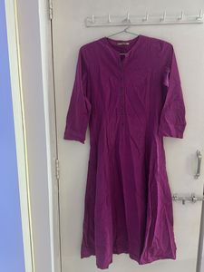 Purple Casual Dress