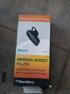 Blackberry Bluetooth Universal Set Non Working