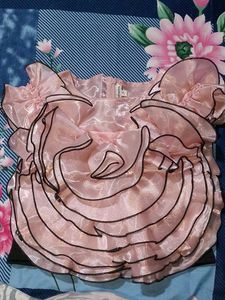 Pink Ruffle Top