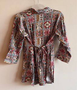Patterned Suit Set