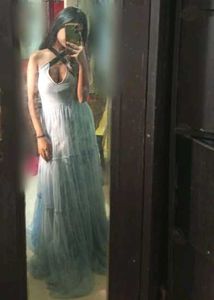 Pretty Blue Maxi Dress