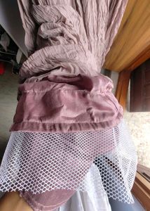 Custom Designer Made Dress With Net Dupatta