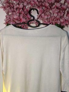 Korean Style College Wear Woolen Top