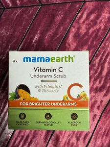 Mama earth Vitamin C Underarm Scrub