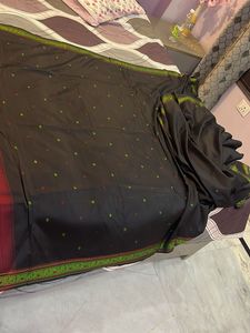 Black Silk Saree