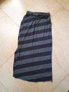 Maxi Skirt Stripy Blue