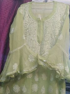 Luckhnowi Chikankari Kurta