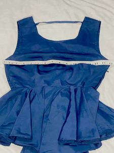 Deep Back - Bow Party Top