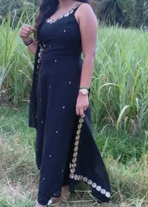 Black Kurta Set