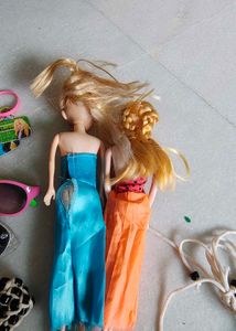 Dolls And Accessory Combo For Kids