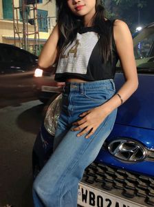 Black Crop Top