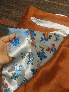 Brown Saree
