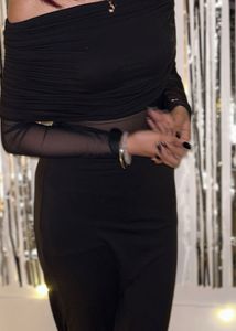 Elegant Black Maxi Dress