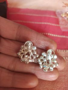 Real Dimond Look Earrings