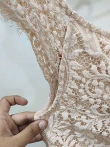Offshoulder Lace Dress