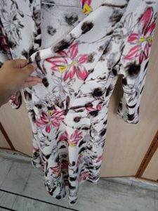 Floral Longline Cardigan – Light and Elegant