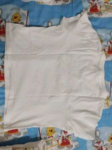 White Graphic Print T-Shirt