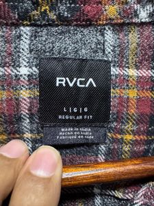 RVCA Regular Fit Flannel Shirt