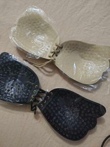Free Size Sticky Padded Bra Combo