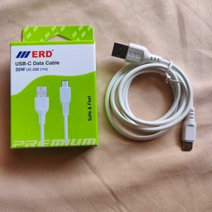 RS 100 Cash TYPE  C 35 Wats CHARGING CABLE