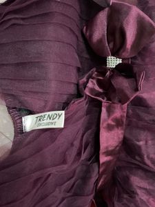 Purple Party Dress