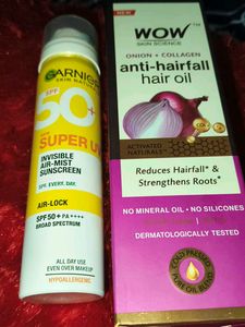COMPLETE New Garnier SPF & Wow Anti Hair Fall Oil