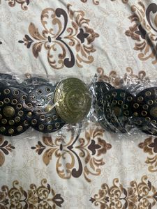 retro Boho chic Goth Belt