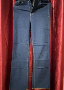 Kotty straight fit dark blue trendy jeans