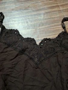 brown top