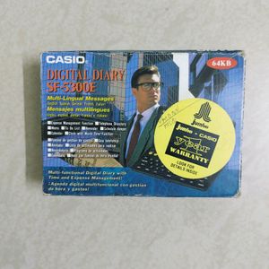 Imported Casio Digital Diary Needs Servicing