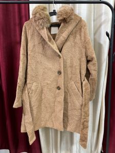 Tan Furry Winter Longcoat