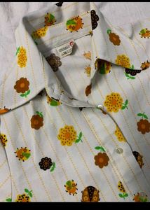 Beautiful Floral Print Shirt