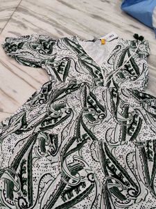 Paisley Print Dress