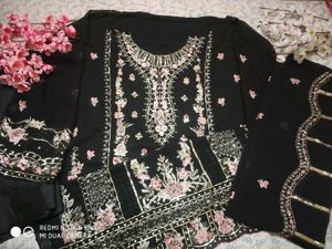Georgette Heavy Dress Material💫