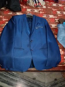 Stylish Blue Suit Blazer