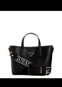 authentic Guess Black Tote Bag