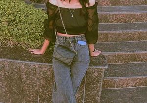 Black Sling Bag (Ajdustable Length)