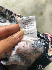 Floral Mini Skirt