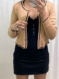 Tan Color Beautiful Cardigan
